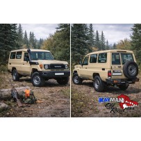 TOYOTA LAND CRUISER GRJ78 BEIGE BVA6 AVEC POWER PACK ET DOUBLE RESERVOIR